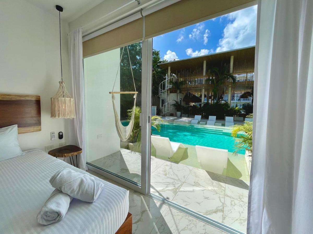 Beautiful Swim-Up Studio With Private Terrace, Pool And Jungle Gym 图卢姆 外观 照片