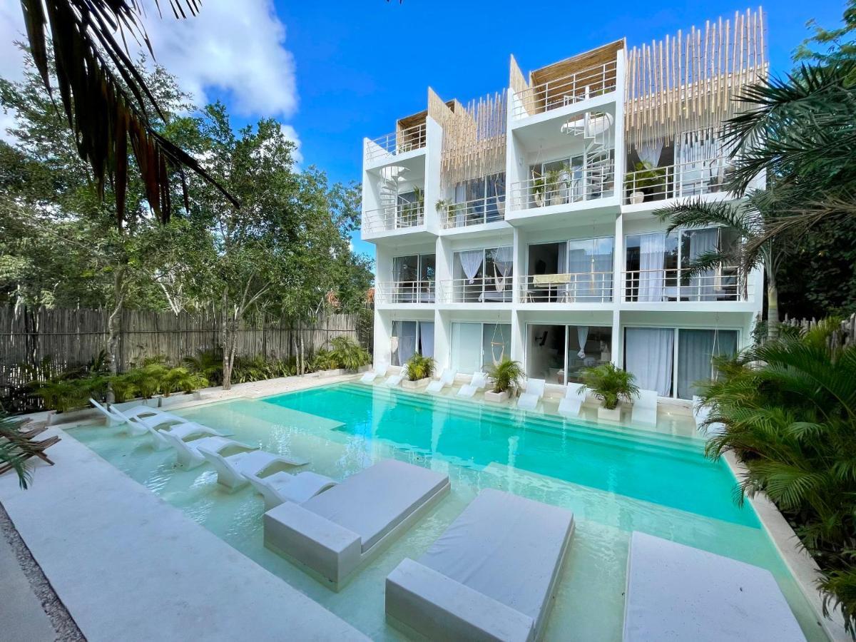 Beautiful Swim-Up Studio With Private Terrace, Pool And Jungle Gym 图卢姆 外观 照片
