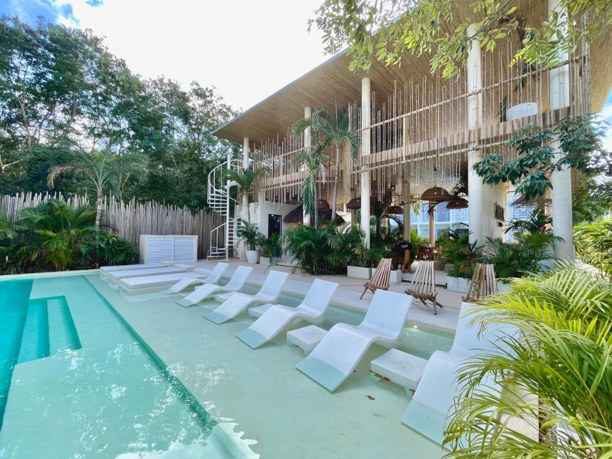 Beautiful Swim-Up Studio With Private Terrace, Pool And Jungle Gym 图卢姆 外观 照片