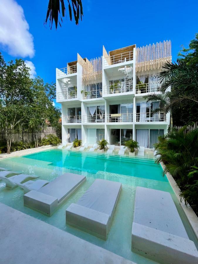 Beautiful Swim-Up Studio With Private Terrace, Pool And Jungle Gym 图卢姆 外观 照片