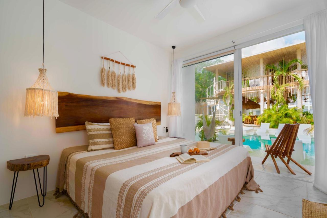 Beautiful Swim-Up Studio With Private Terrace, Pool And Jungle Gym 图卢姆 外观 照片